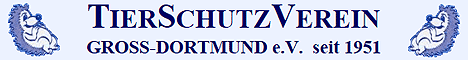 Banner Tierschutzverein Gross Dortmund e.V. - 468 x 60 Pixel